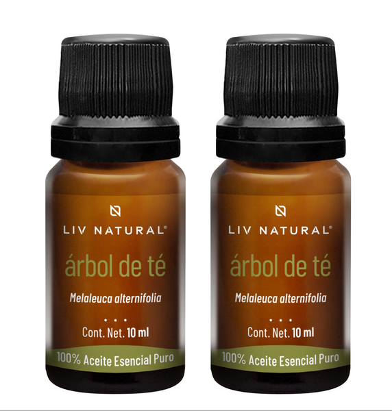 Aceite esencial 100% puro de árbol de té LIV natural