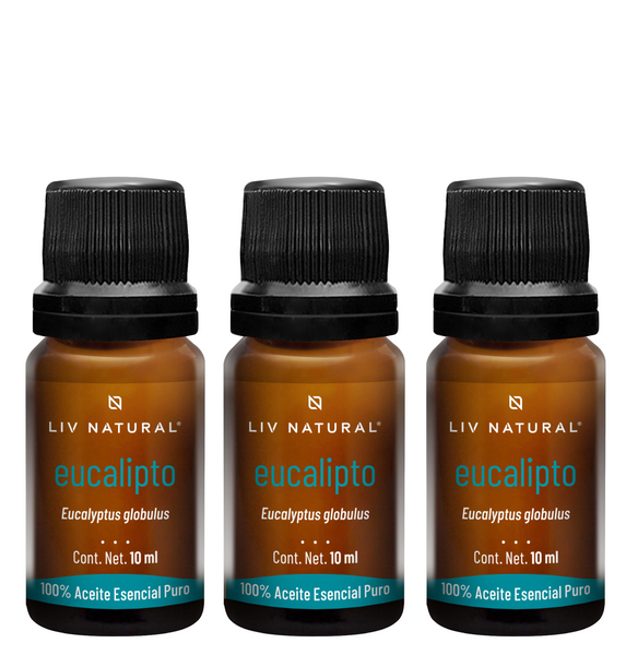 Aceites esenciales 100% puros de eucalipto LIV natural