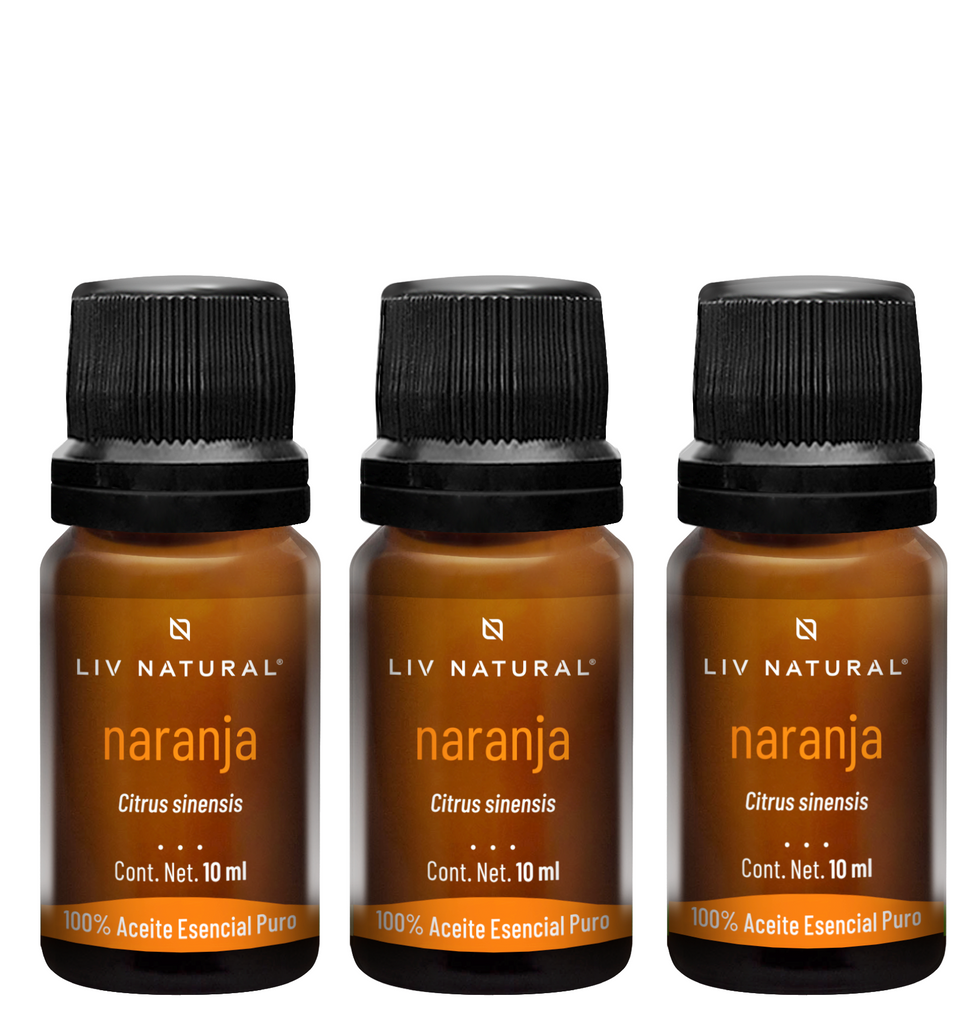 Aceite esencial 100% puro de naranja LIV natural